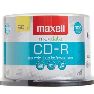 Maxell 50 Pk CD-R